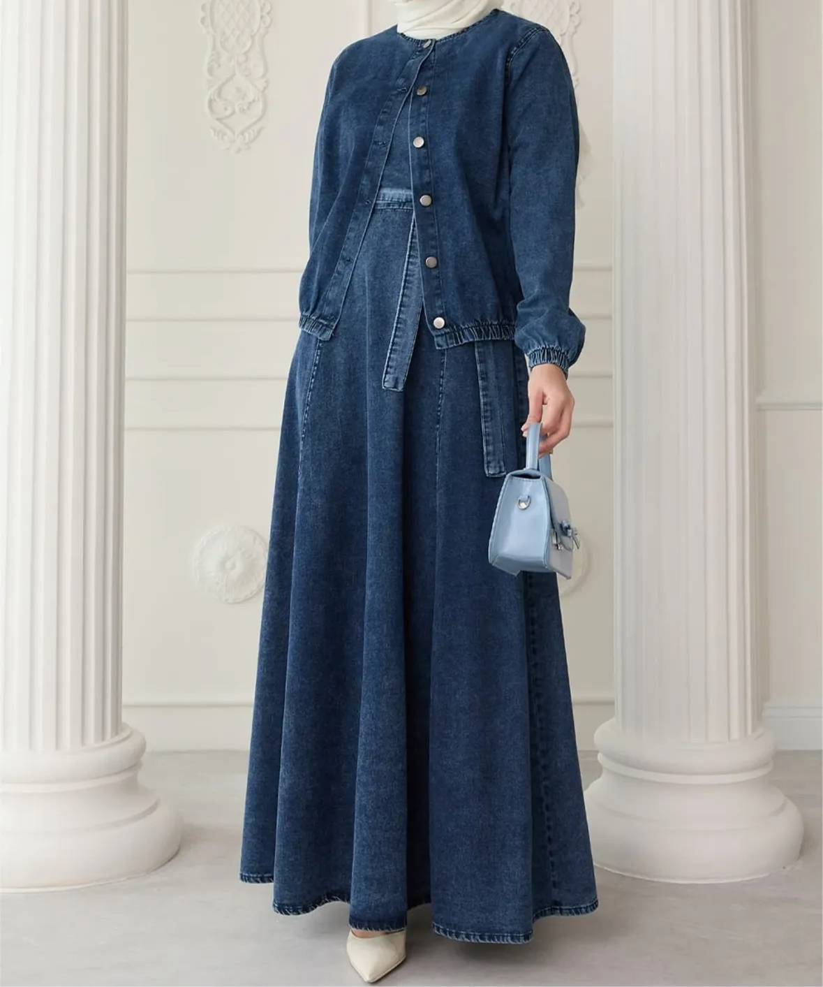 Jeans Dress Set