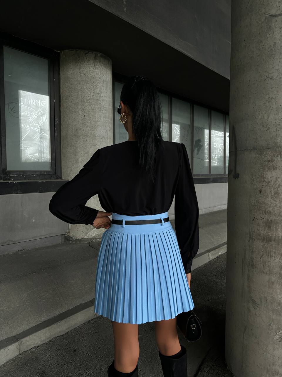 Baby Blue Skirt