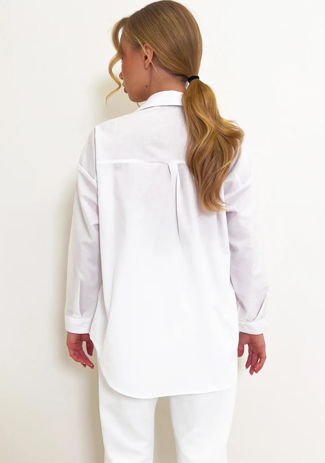 White basic shirt