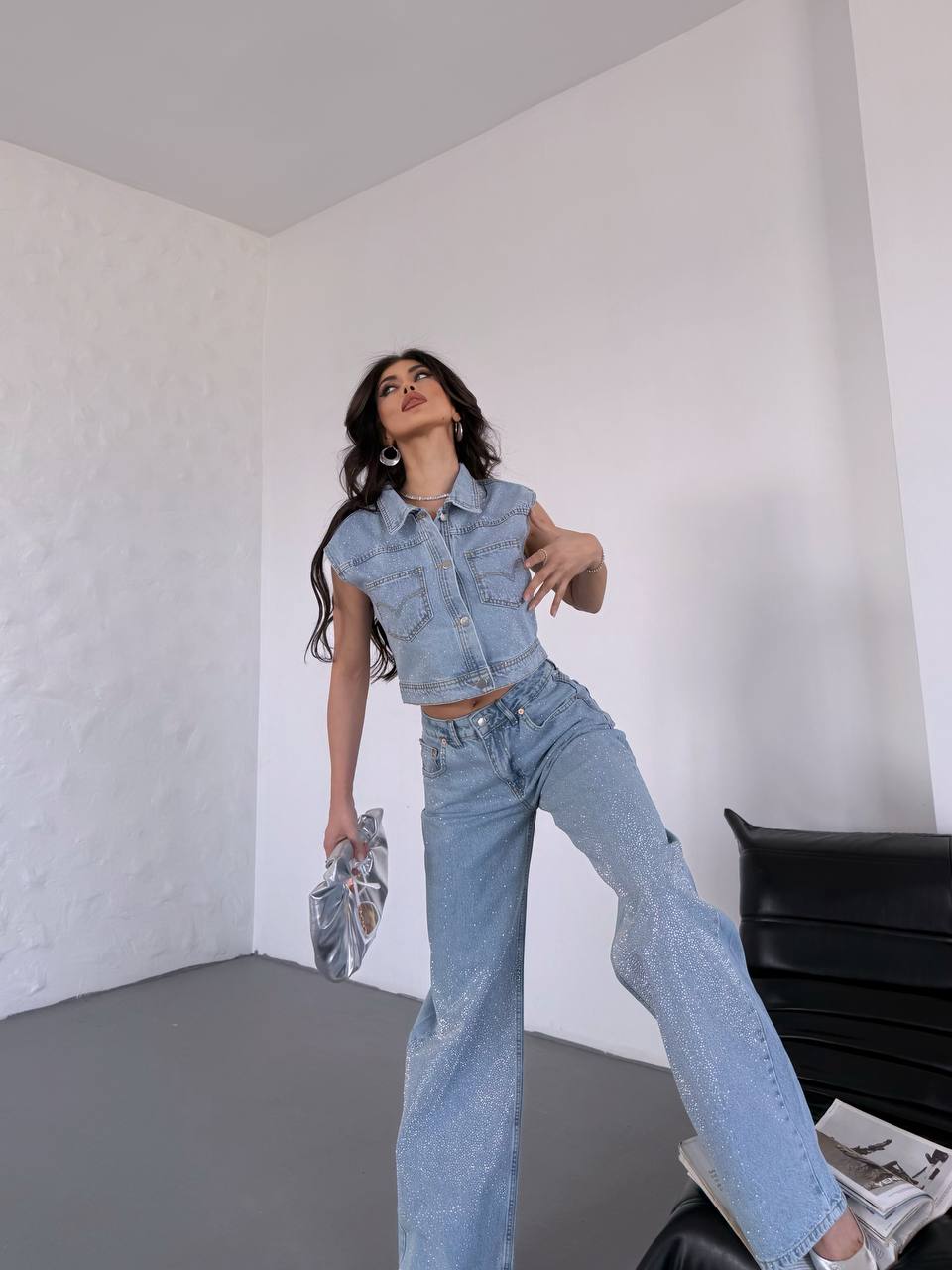 Crystals Jeans