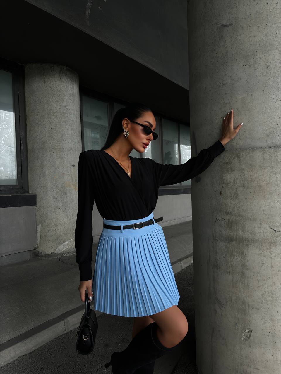 Baby Blue Skirt