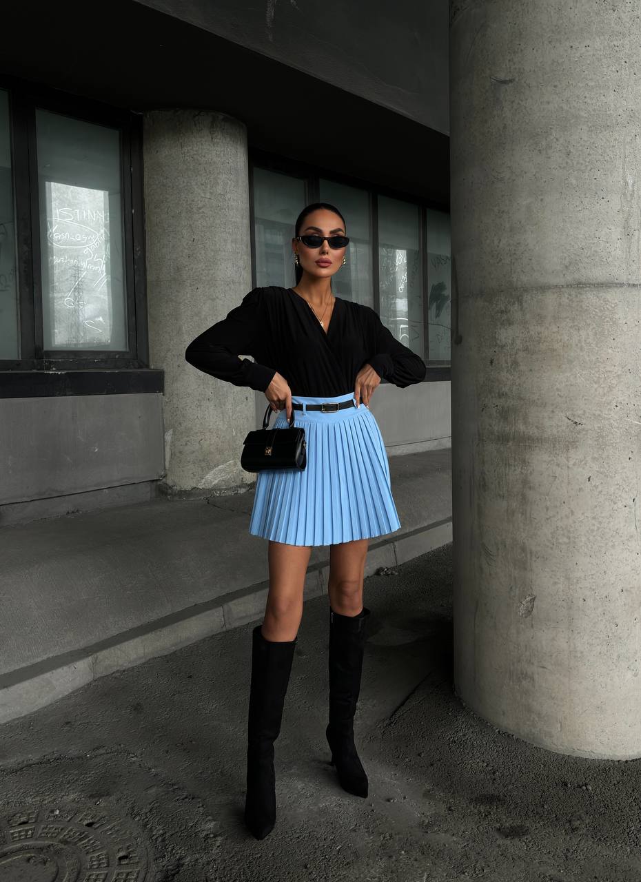 Baby Blue Skirt
