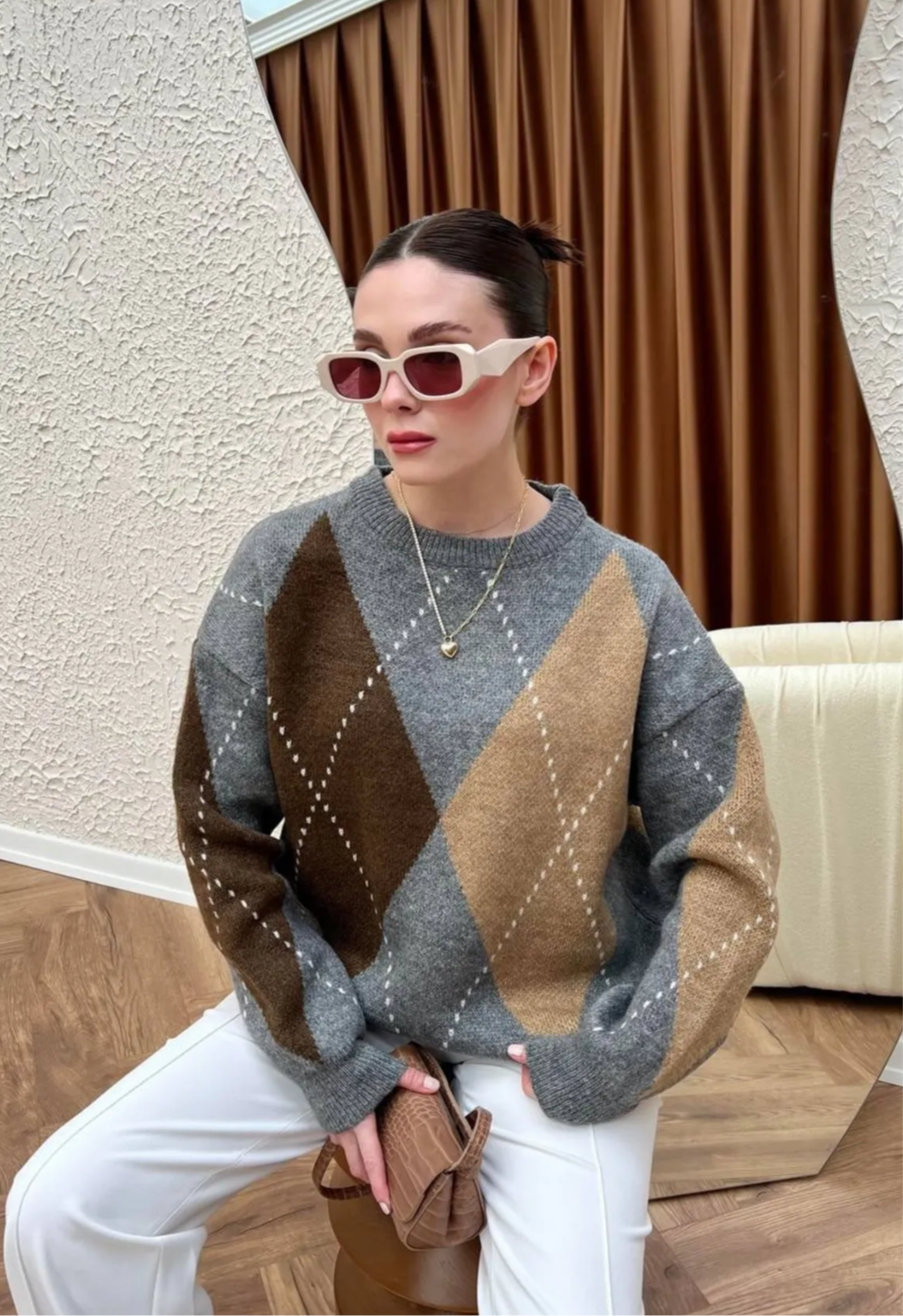 Off White Baklava Sweater