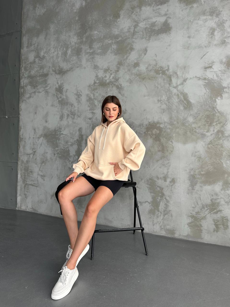 Beige Sweatshirt