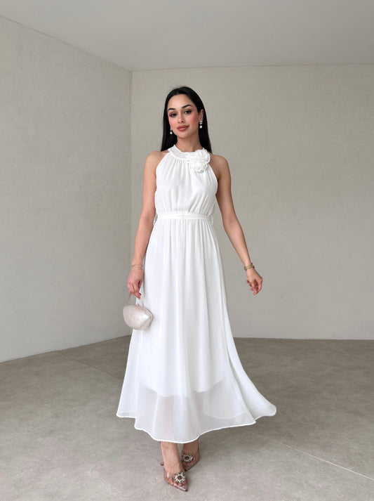 White Rose Dress