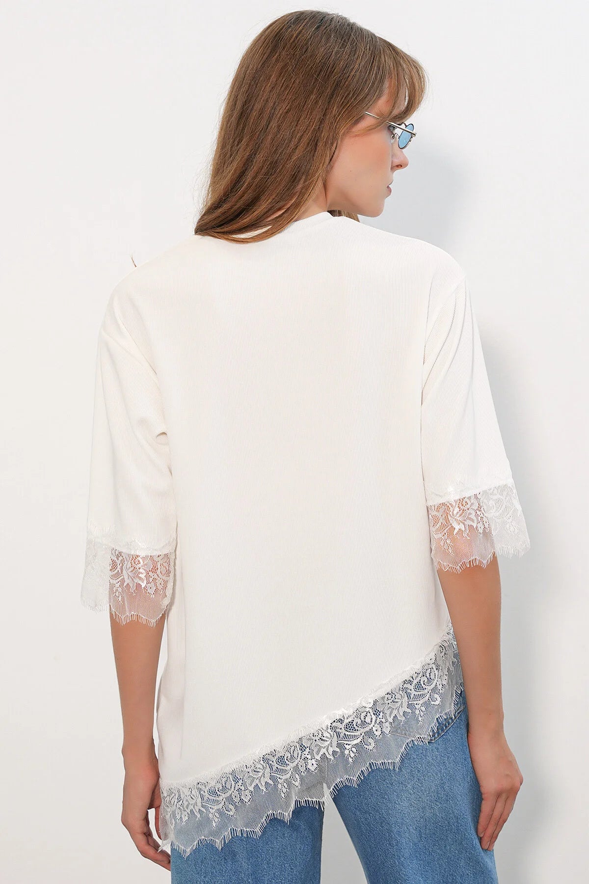 Lace White Tshirt