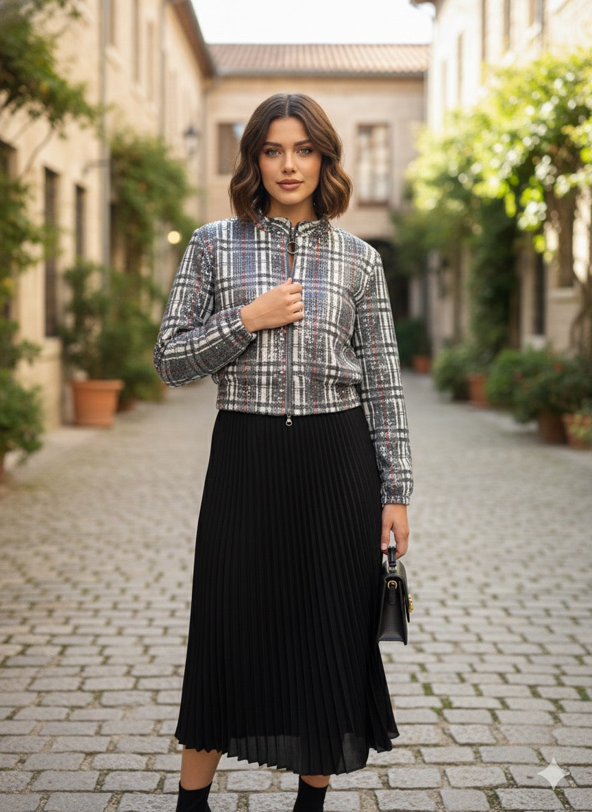 Platinum Elegance Jacket