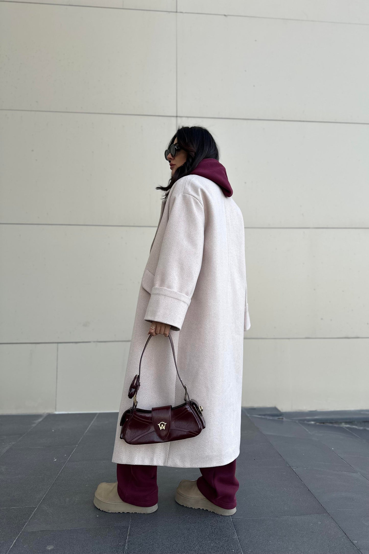 Elegancy Off White Coat