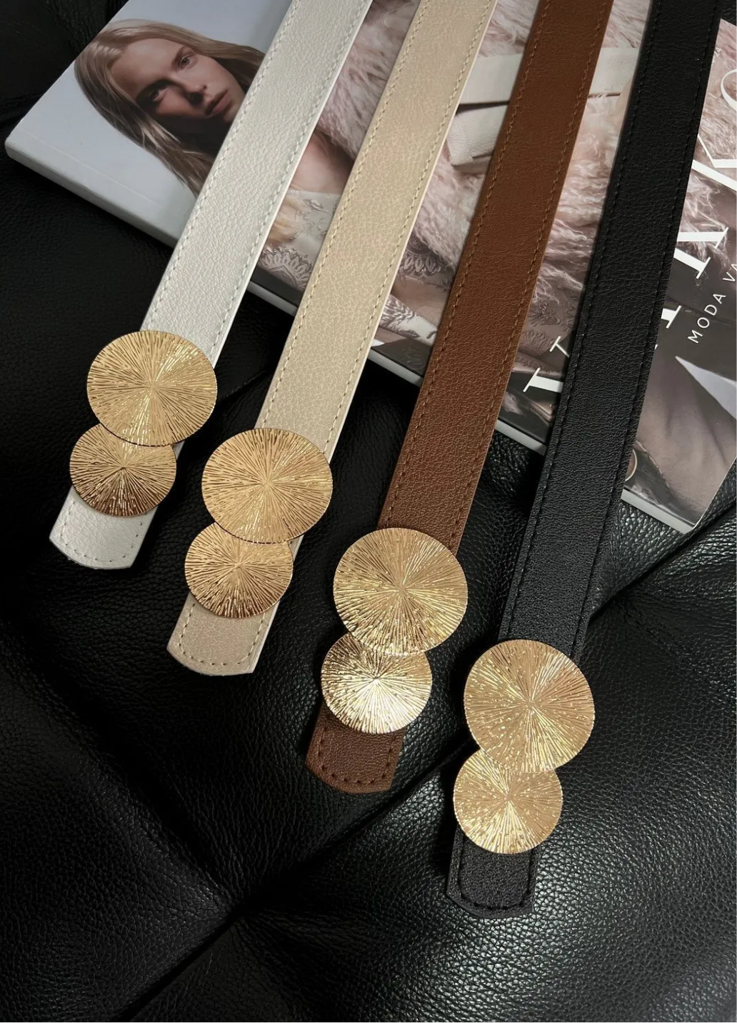 Brown Belt gold design