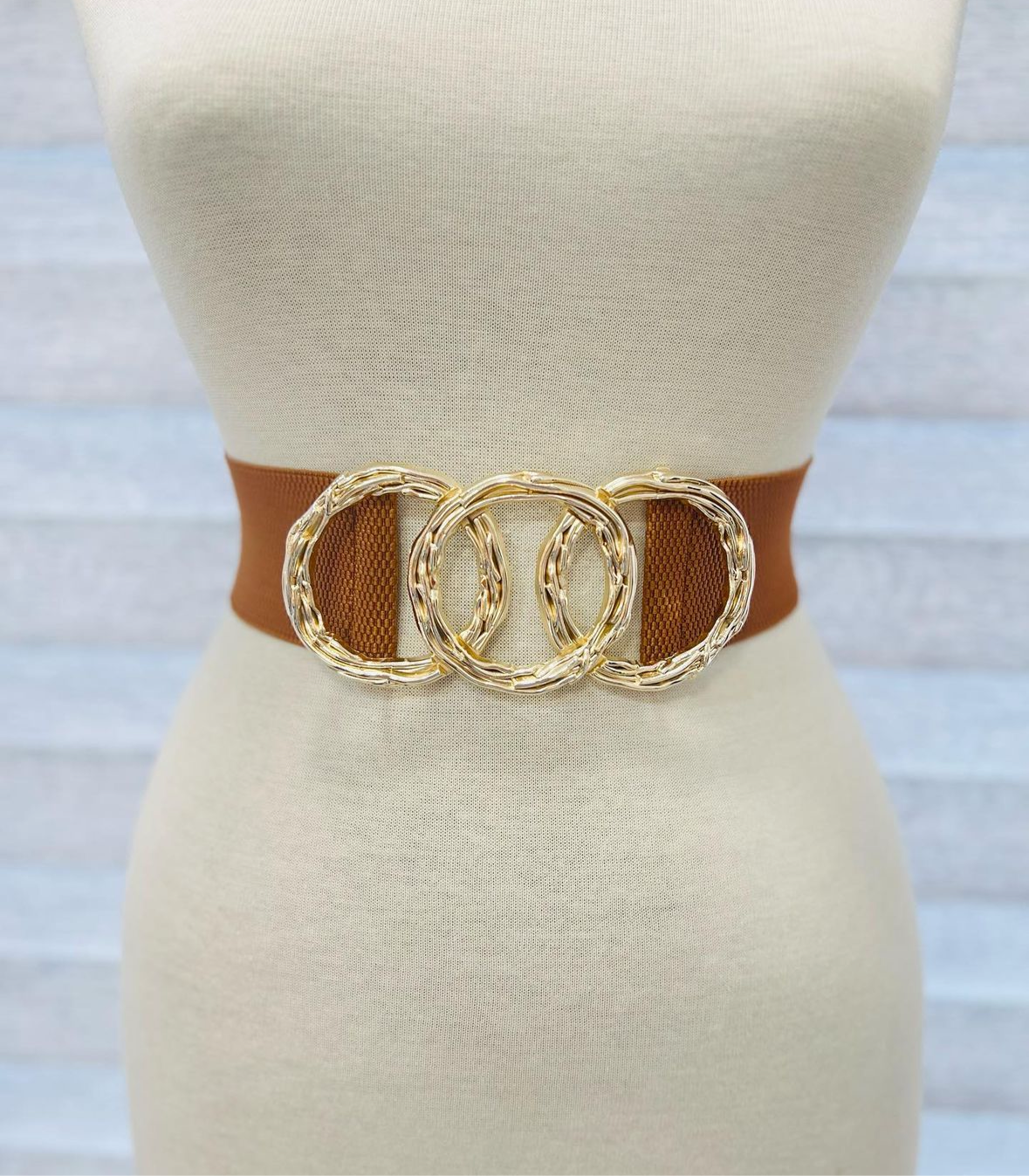 Brown Stretch Belt