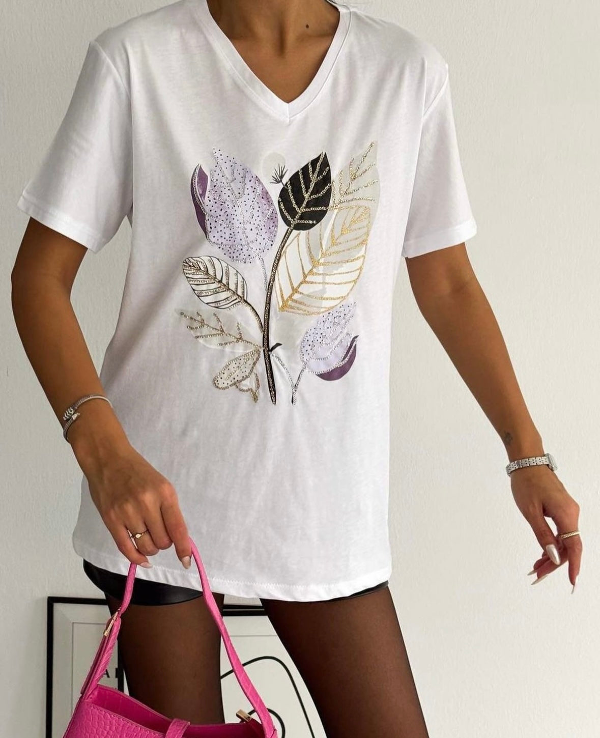 Lila tshirt