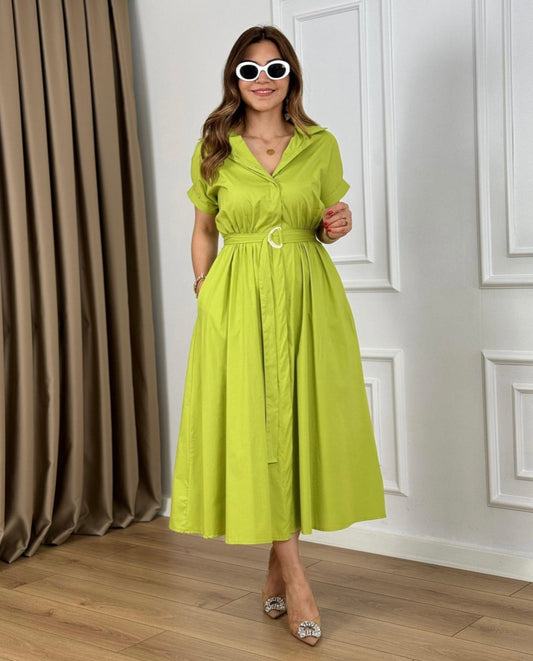 Pistachio Inci Dress