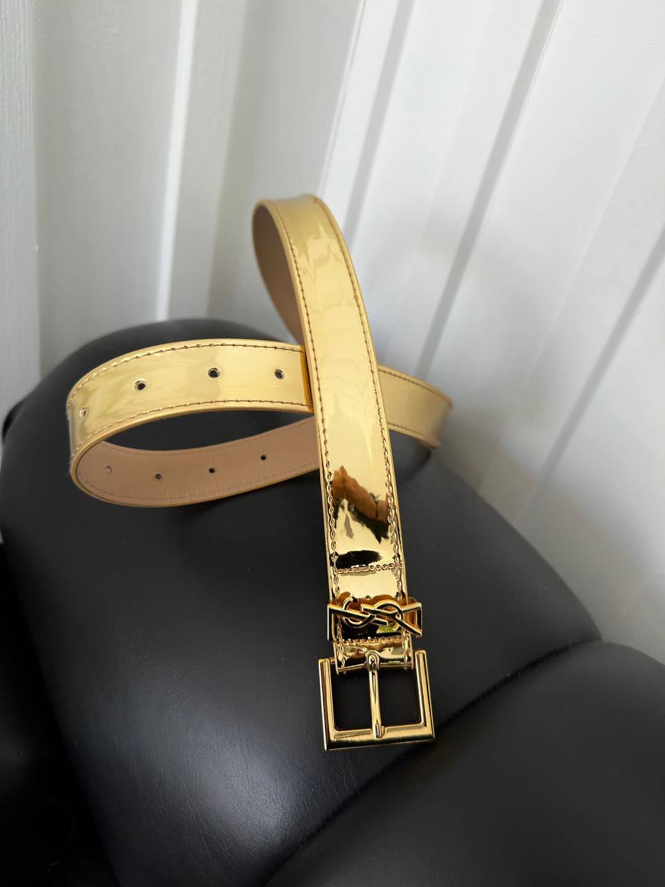 Gold YSL Belt