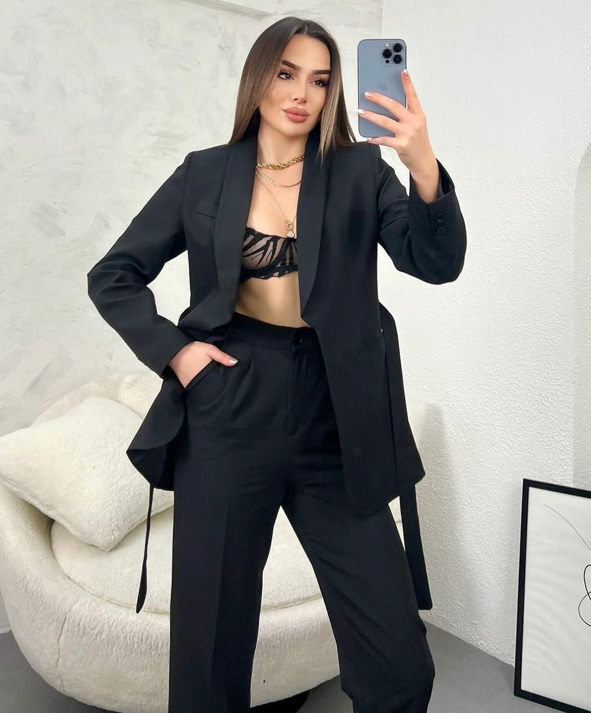 Black suit