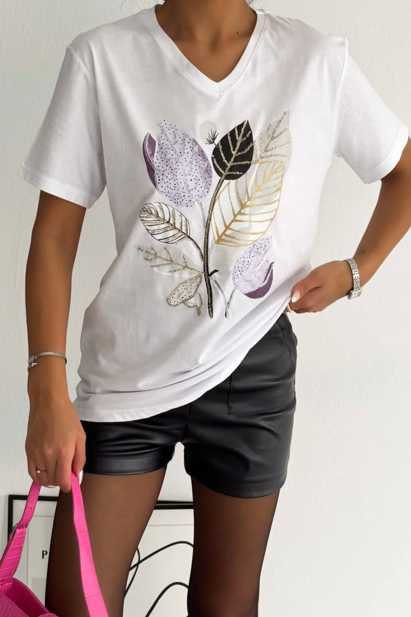 Lila tshirt