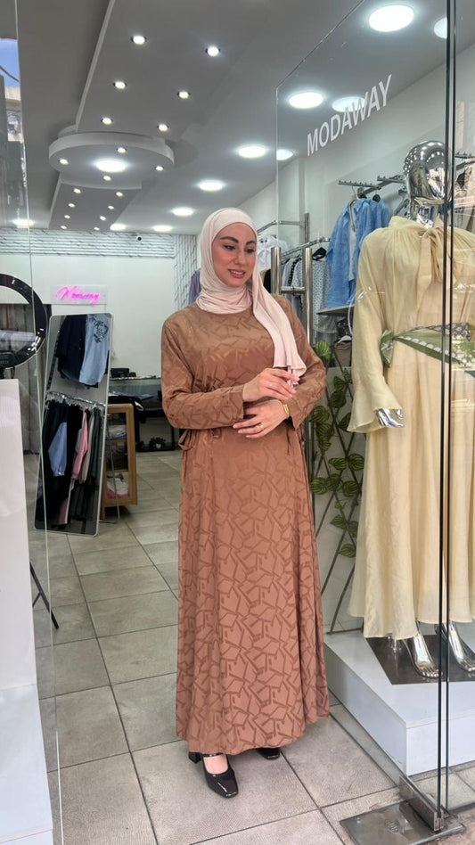 Mocha Elegant Dress