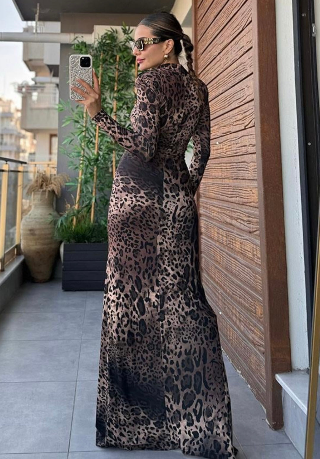 Goddess Leopard Dress