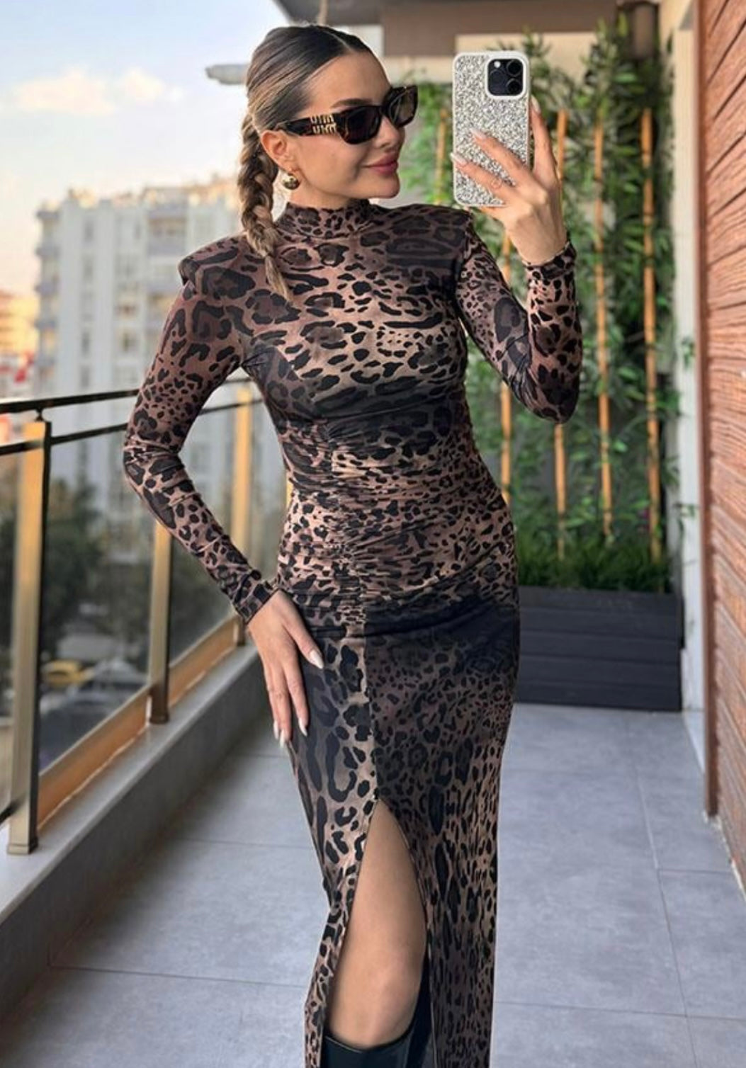 Goddess Leopard Dress