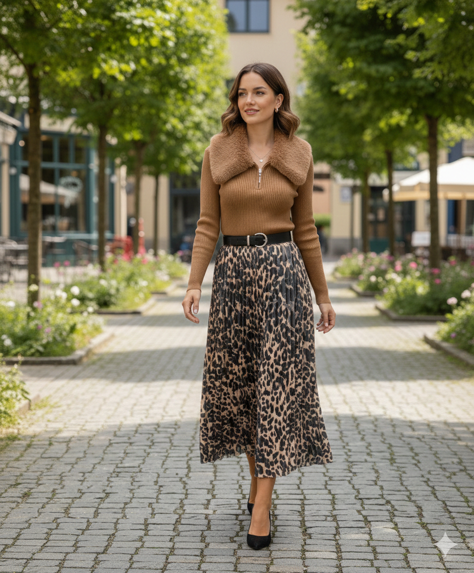 Tigger Plisse Skirt