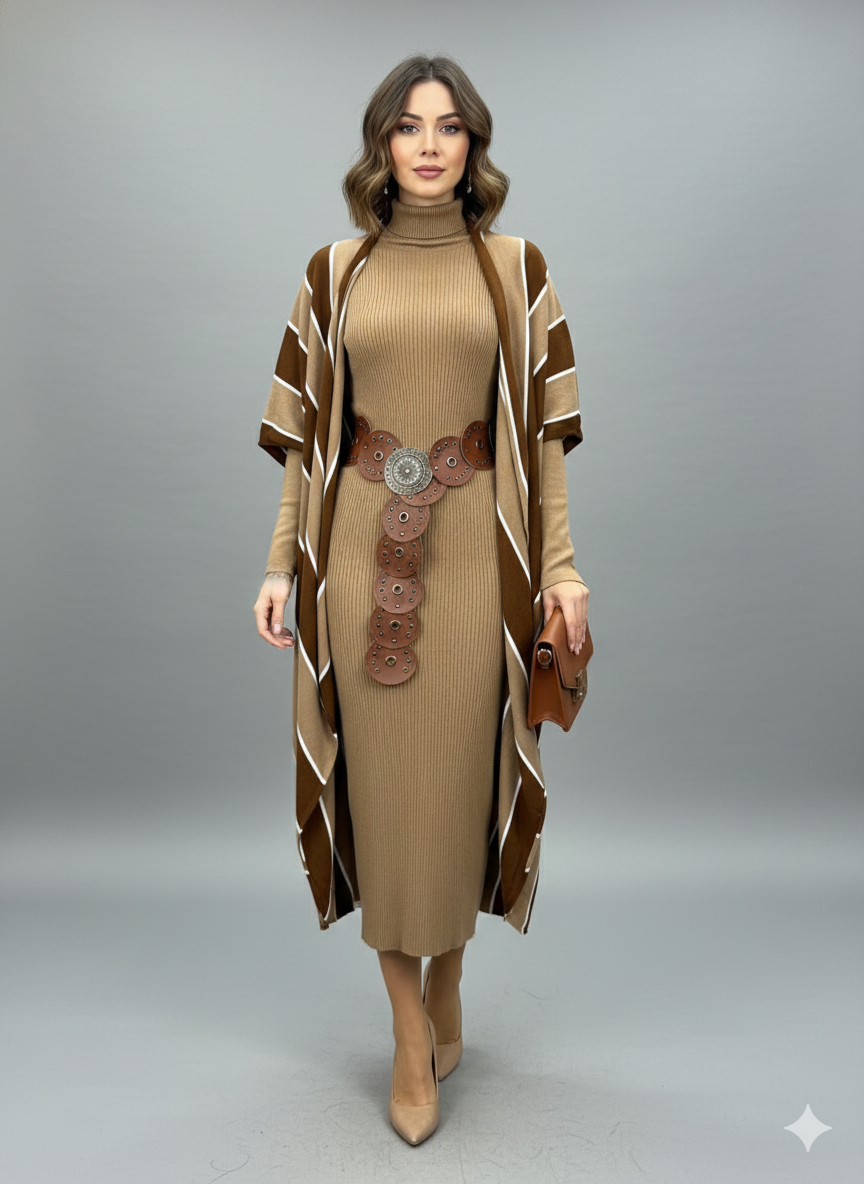 Camel Dress Set