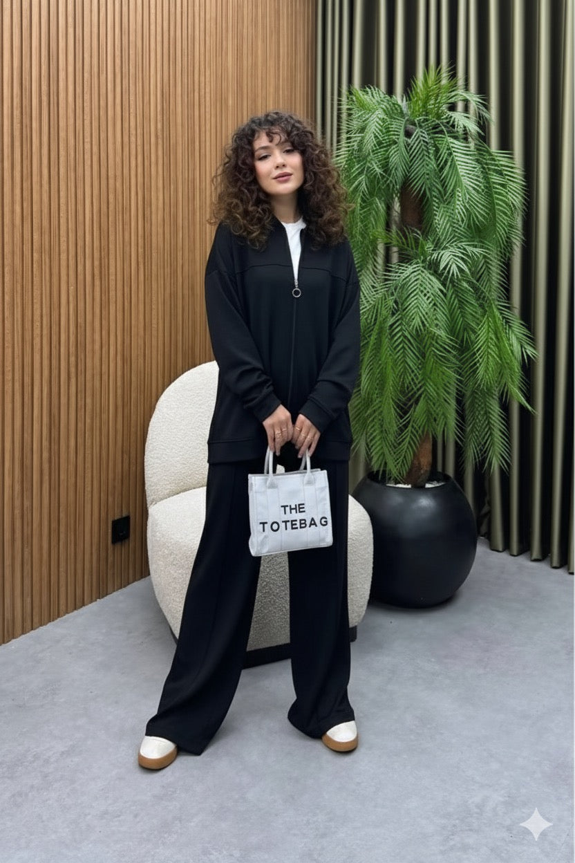 Serena Black Comfy set