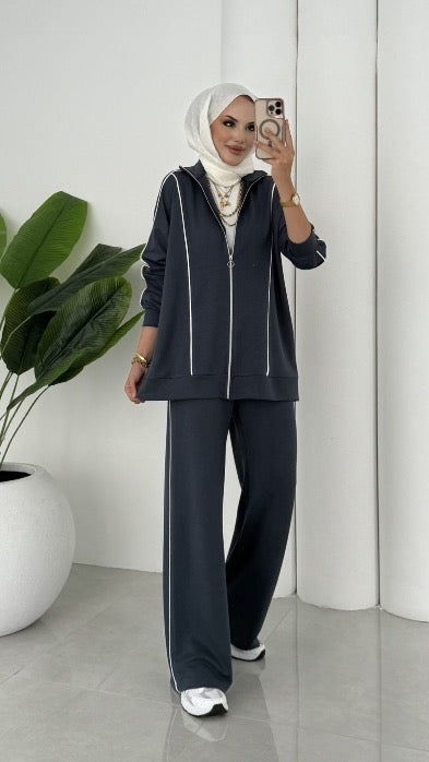 Soft Charcoal Tracksuit
