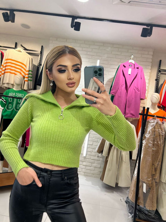 Pistachio Green Top