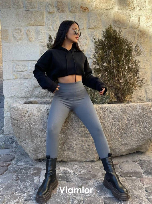 Grey Leggings