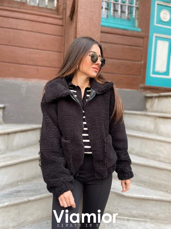 Black Teddy Jacket