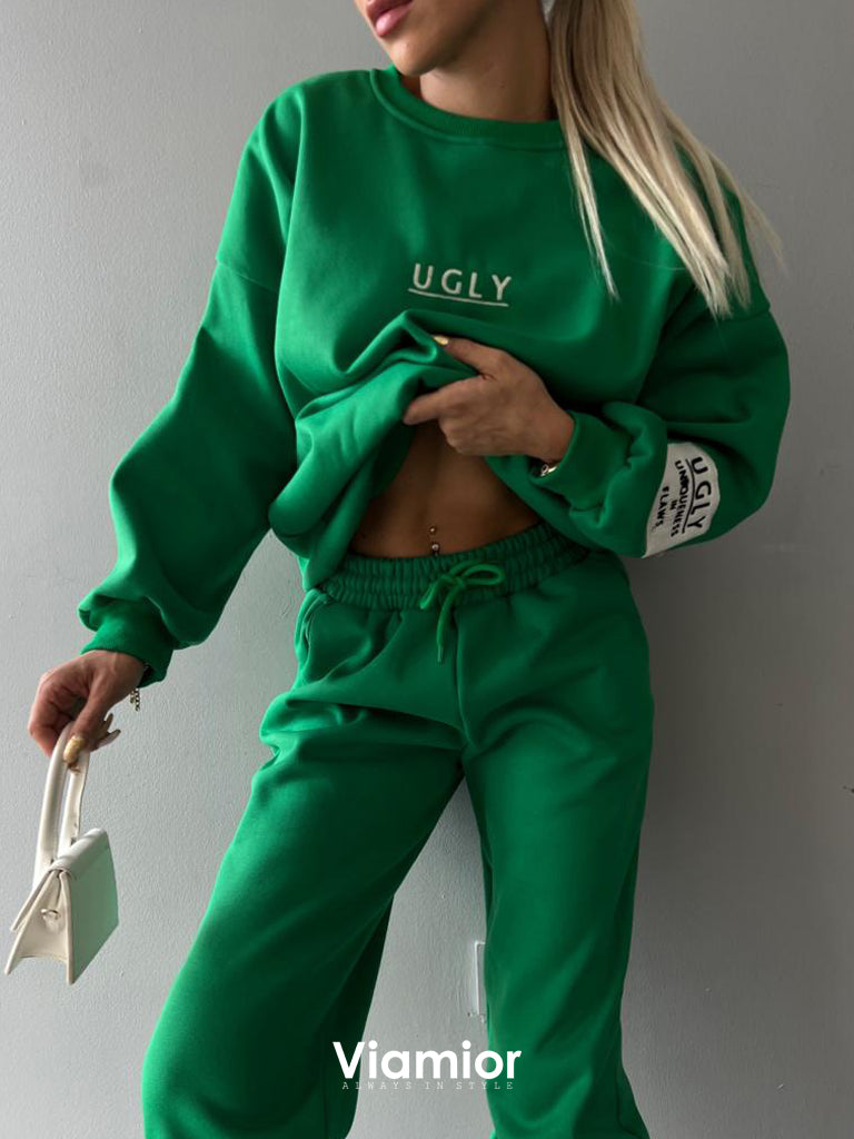 Green Tracksuit - Full Set