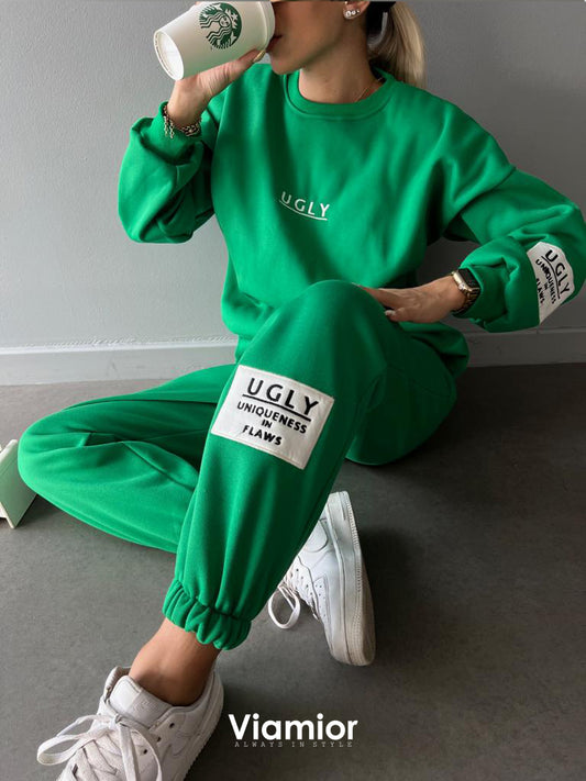 Green Tracksuit - Full Set